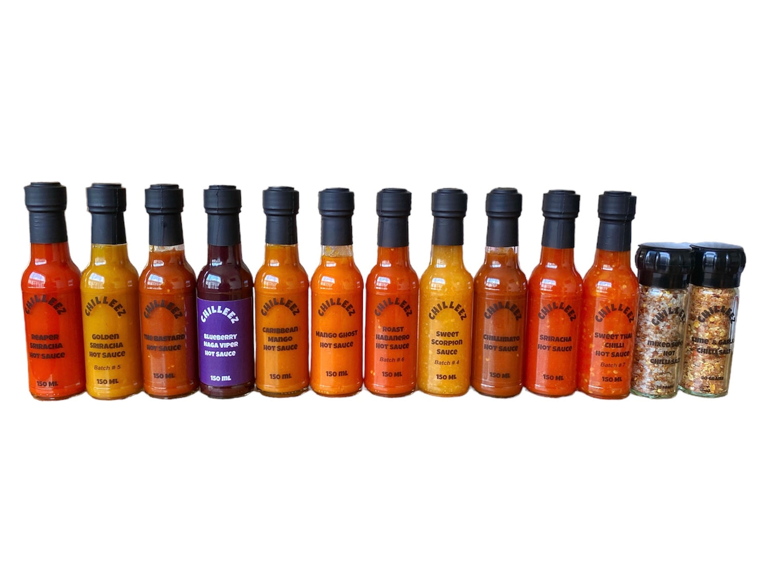 Hot Sauces, Chilli Salts and Flakes